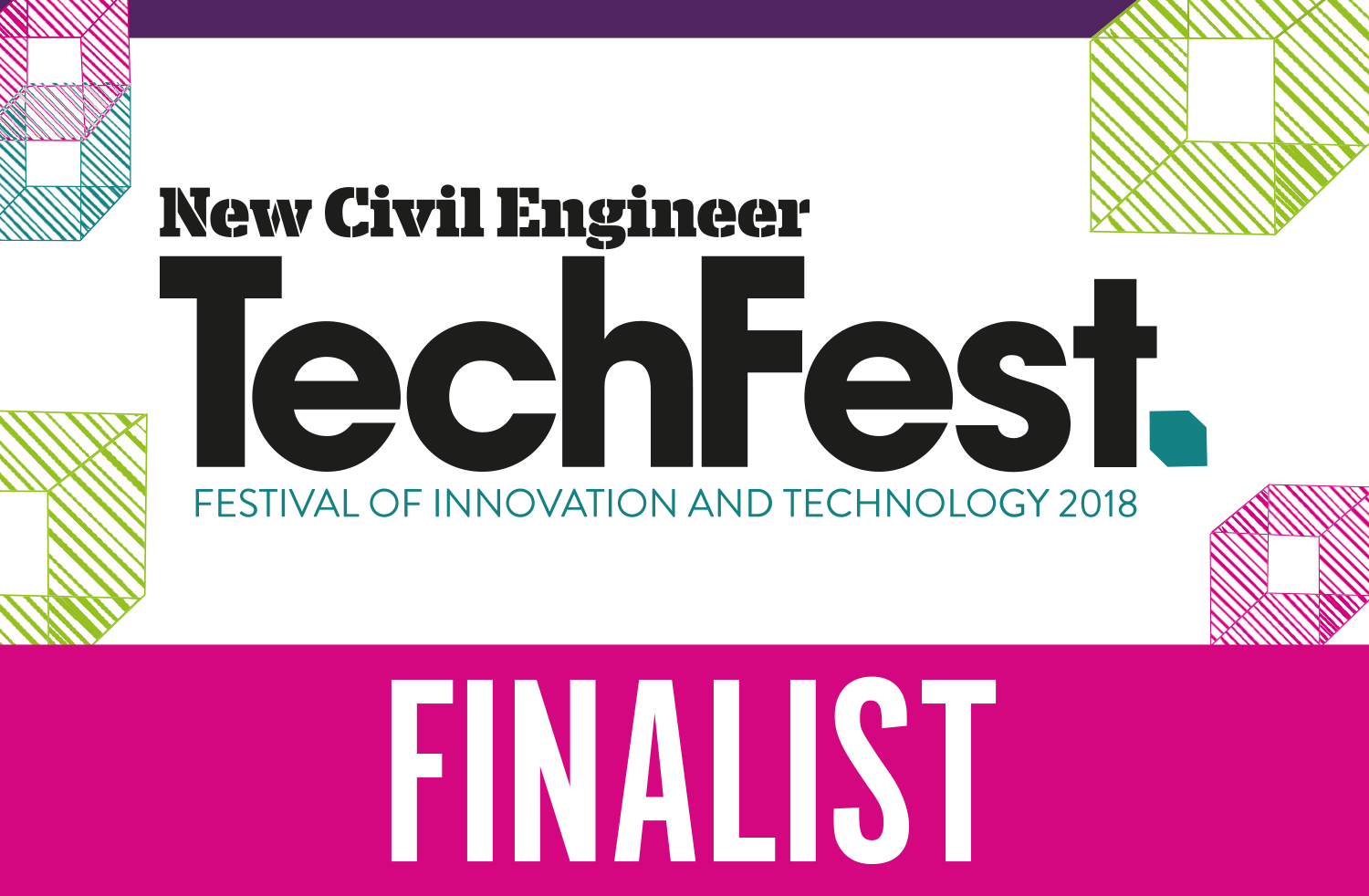 BaseStone nominated for New Civil Engineer’s TechFest 2018. Award